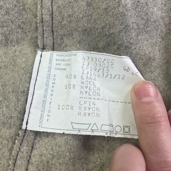 🖤Gorgeous Vintage Rare Mostly Wool (Junior) John Paul Gaultier Skirt 40” - Picture 9 of 16